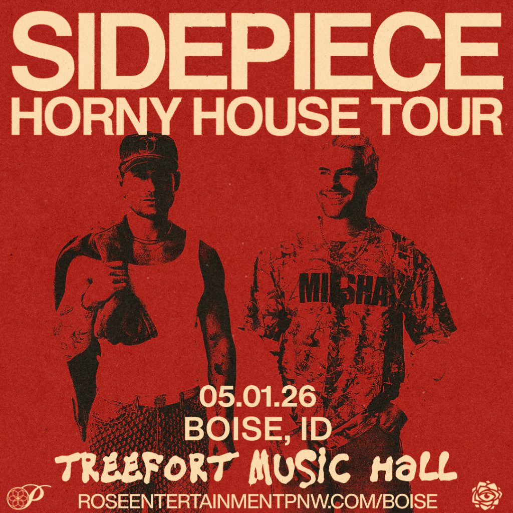 SIDEPIECE tour poster — 2026